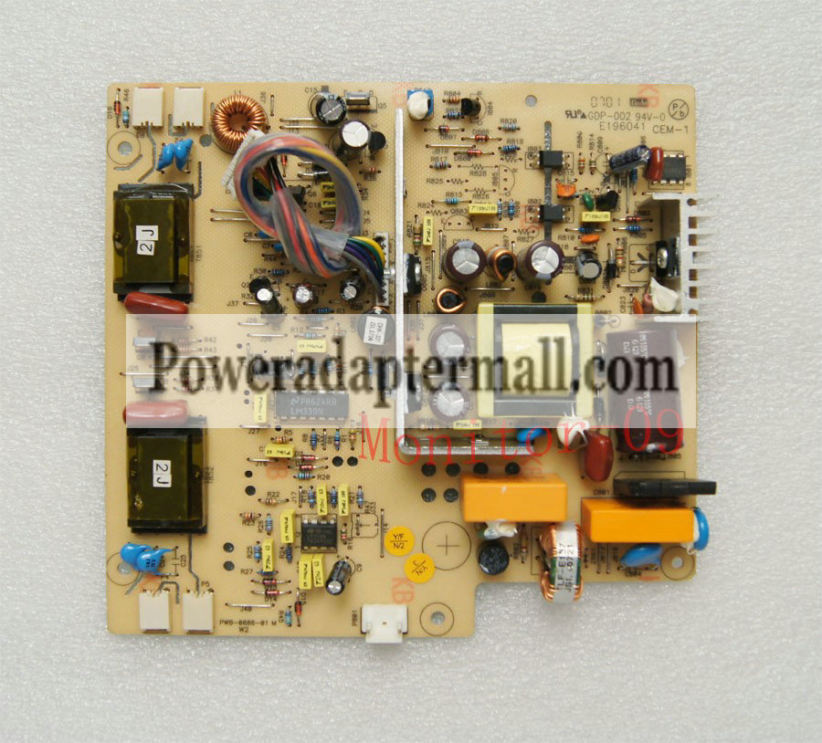 HP PWB-0686-01 M GDP-002 LCD Monitor Power Supply Board - Click Image to Close